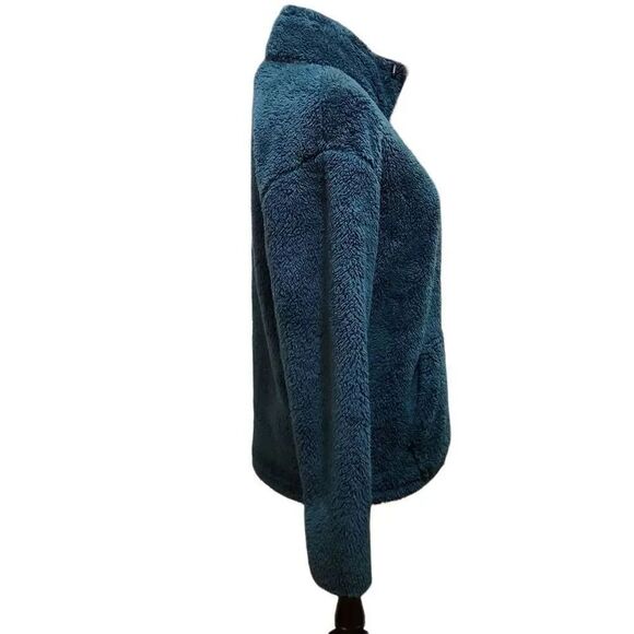 Pink Victoria's Secret Green Teddy Bear Fleece-Size XS - Picture 4 of 6